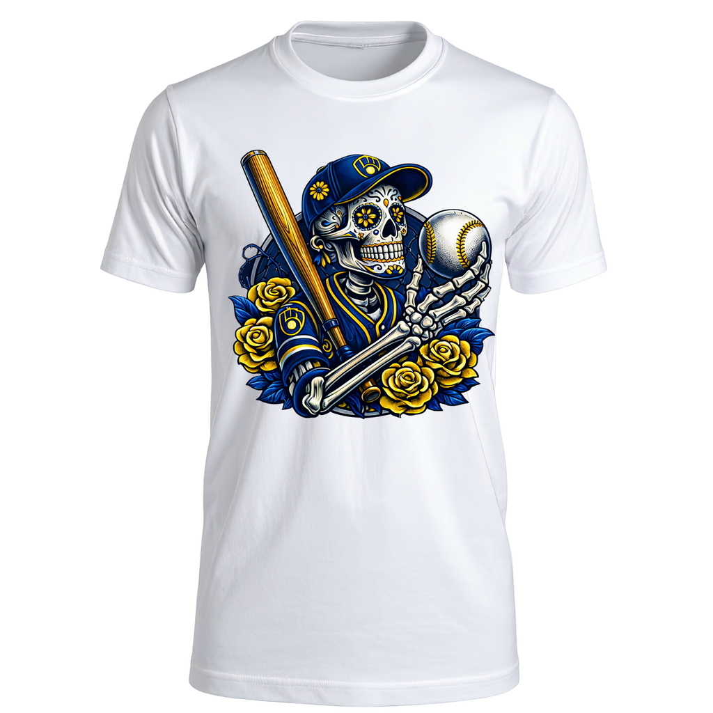 Milwaukee Brewers Skull (Style 2)