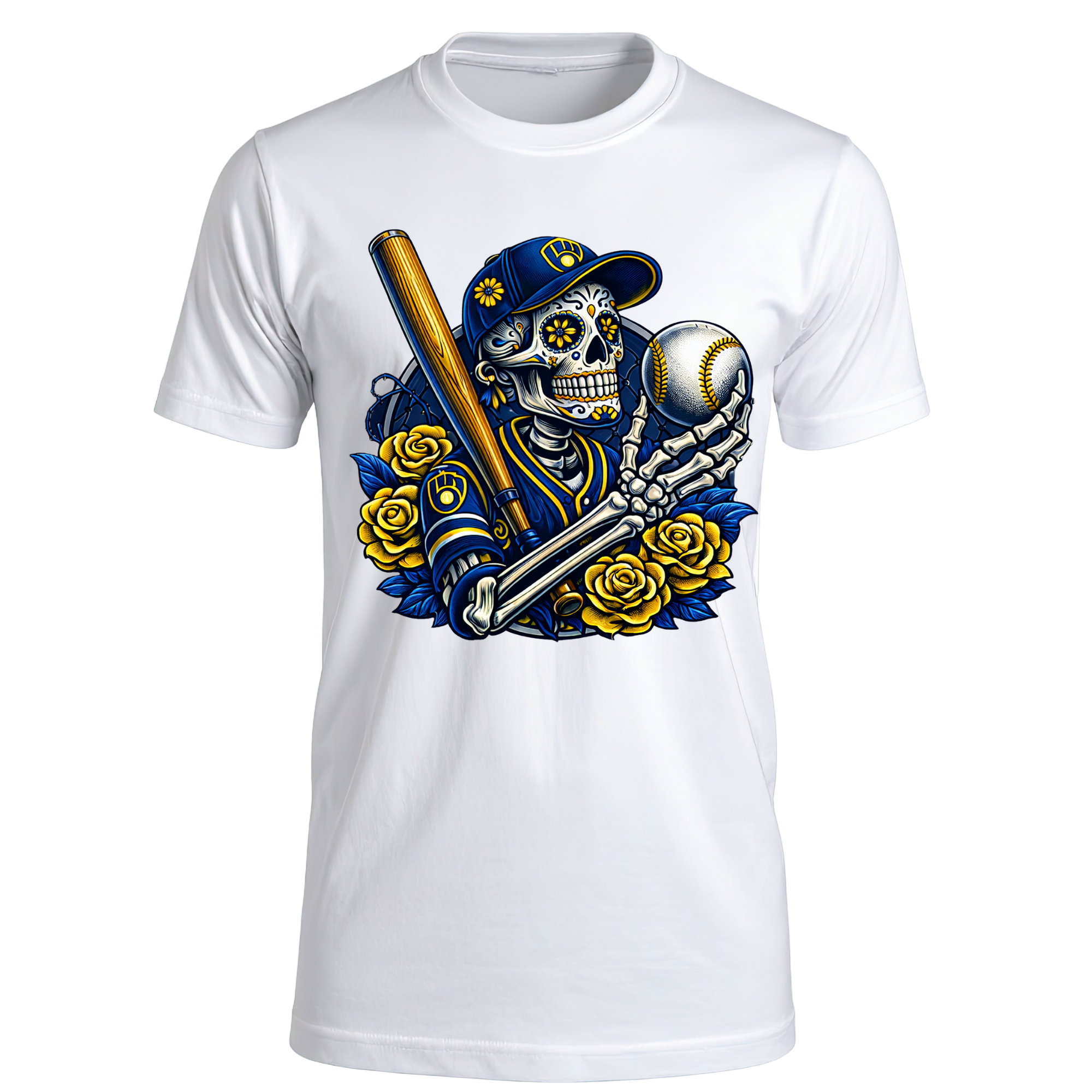 Milwaukee Brewers Skull (Style 2)