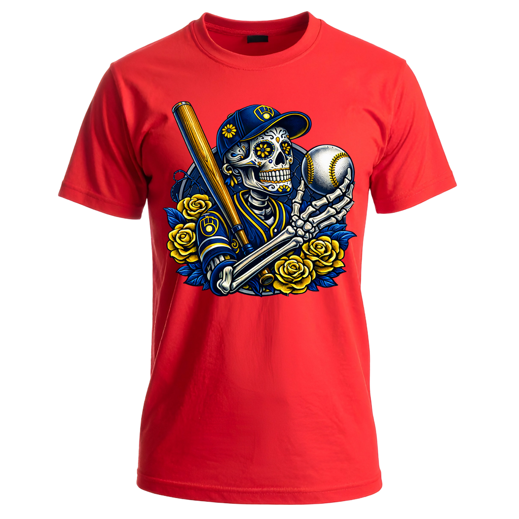 Milwaukee Brewers Skull (Style 2)