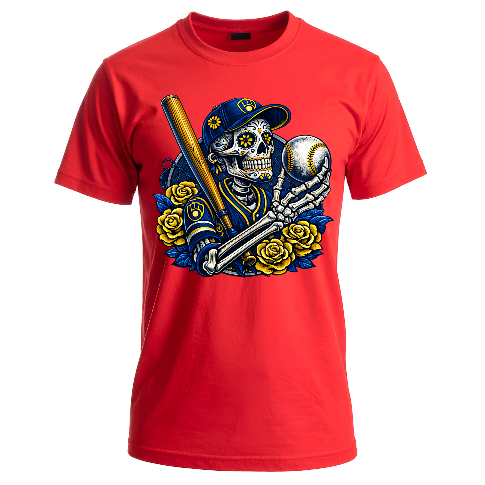 Milwaukee Brewers Skull (Style 2)