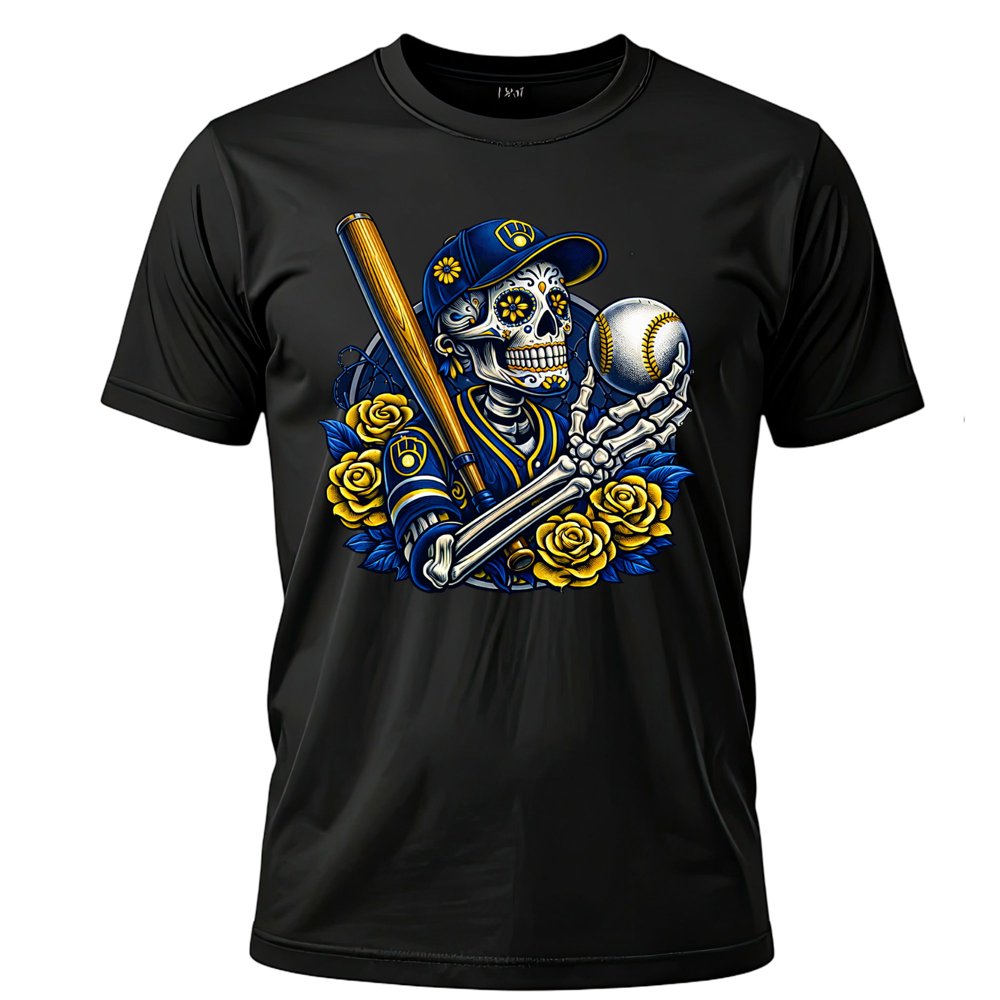 Milwaukee Brewers Skull (Style 2)