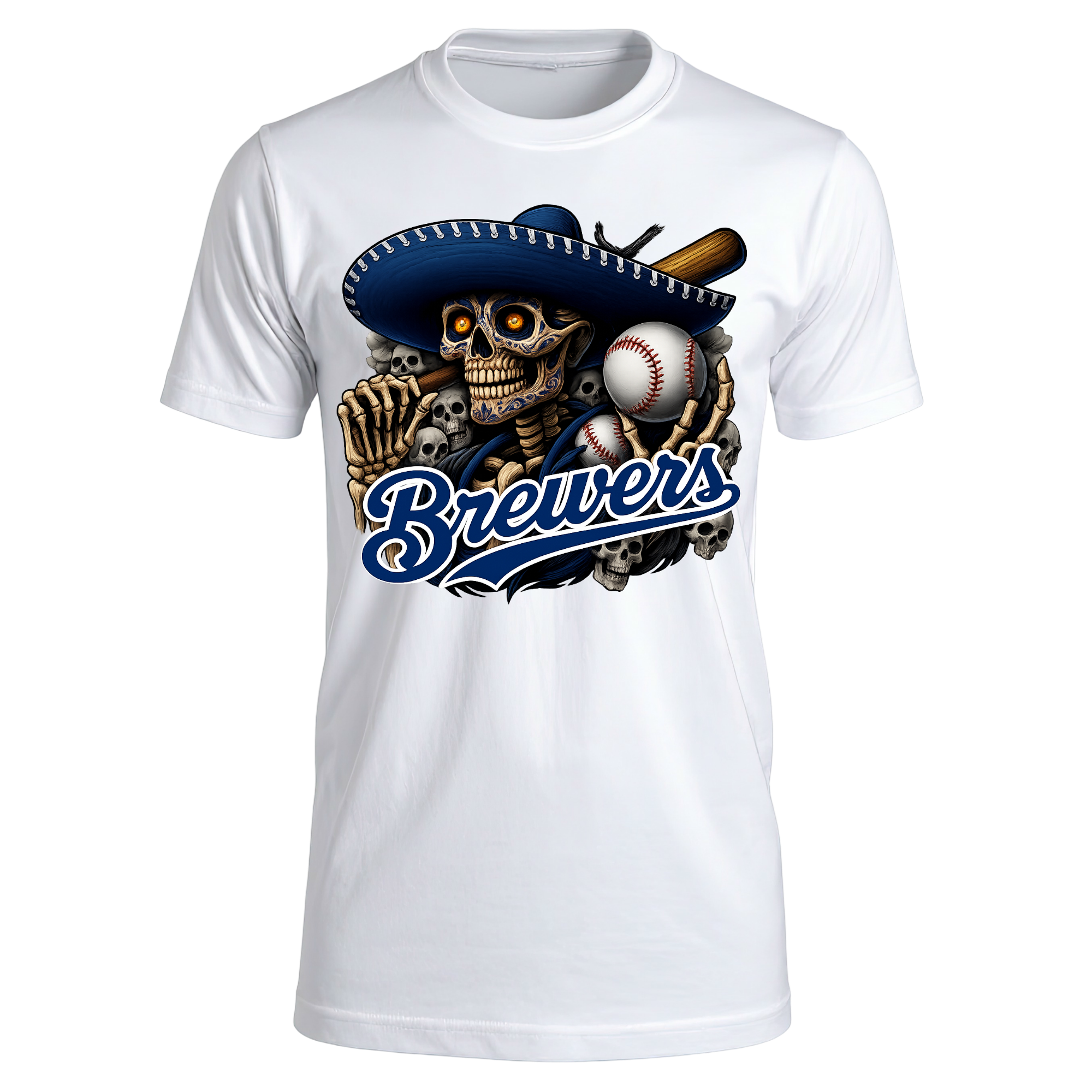 Milwaukee Brewers Skull
