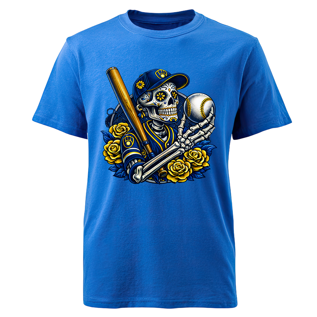 Milwaukee Brewers Skull (Style 2)