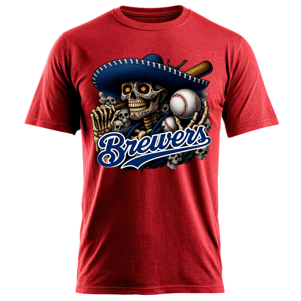 Milwaukee Brewers Skull