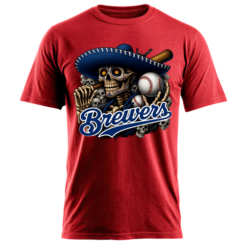Milwaukee Brewers Skull