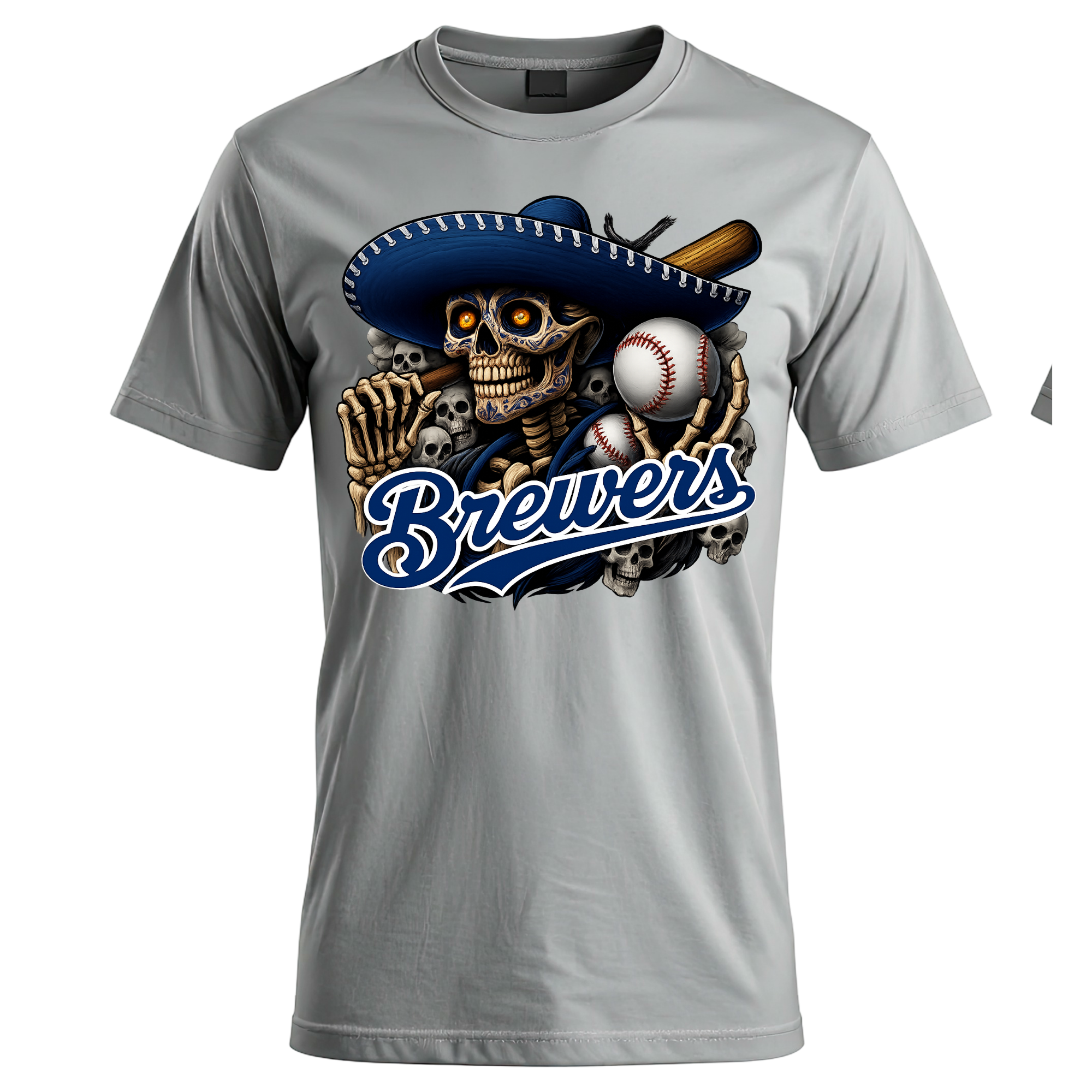 Milwaukee Brewers Skull