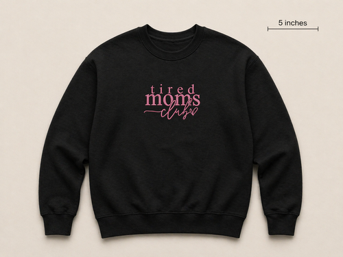 Embroidered Crewneck Sweater (Heavy Cotton)