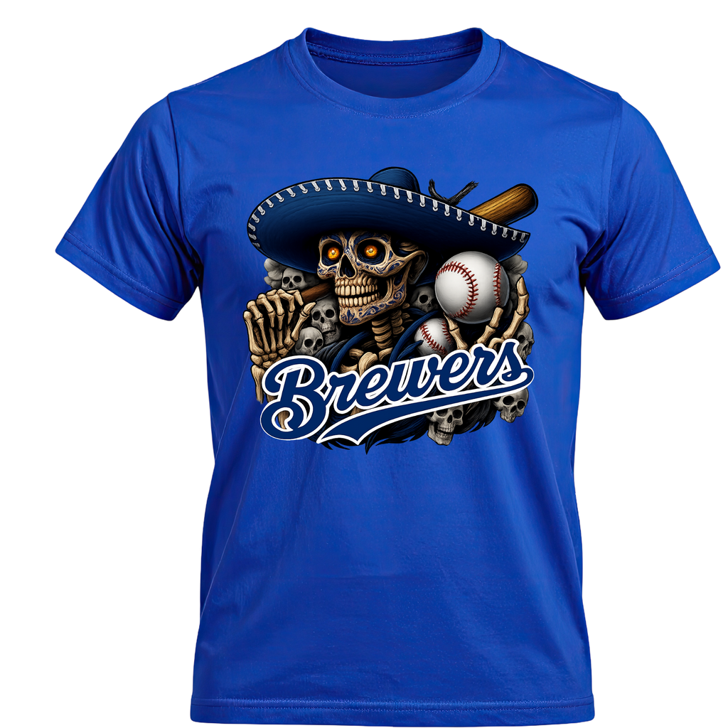 Milwaukee Brewers Skull