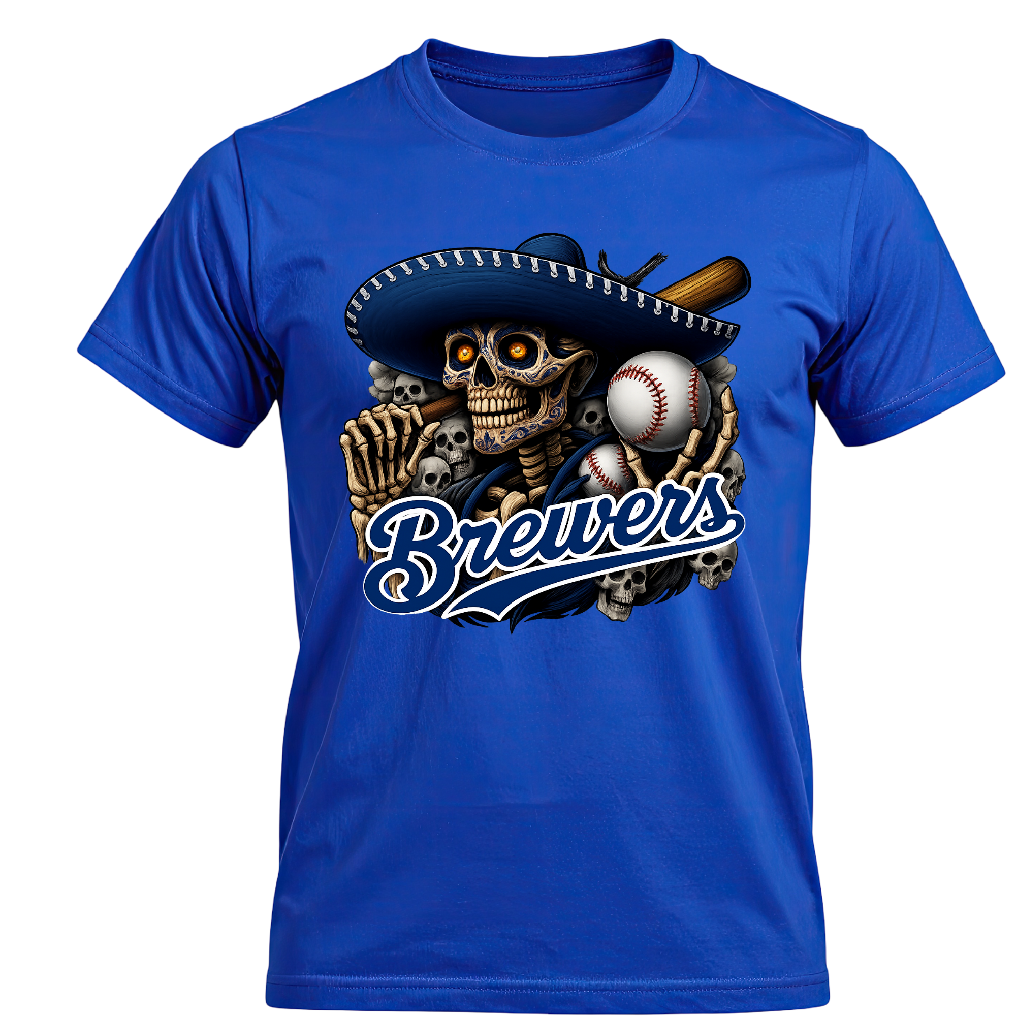 Milwaukee Brewers Skull