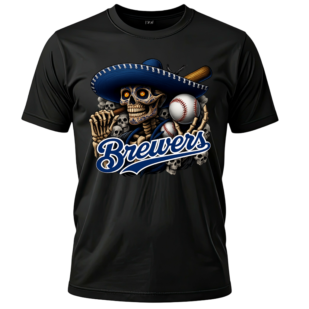 Milwaukee Brewers Skull