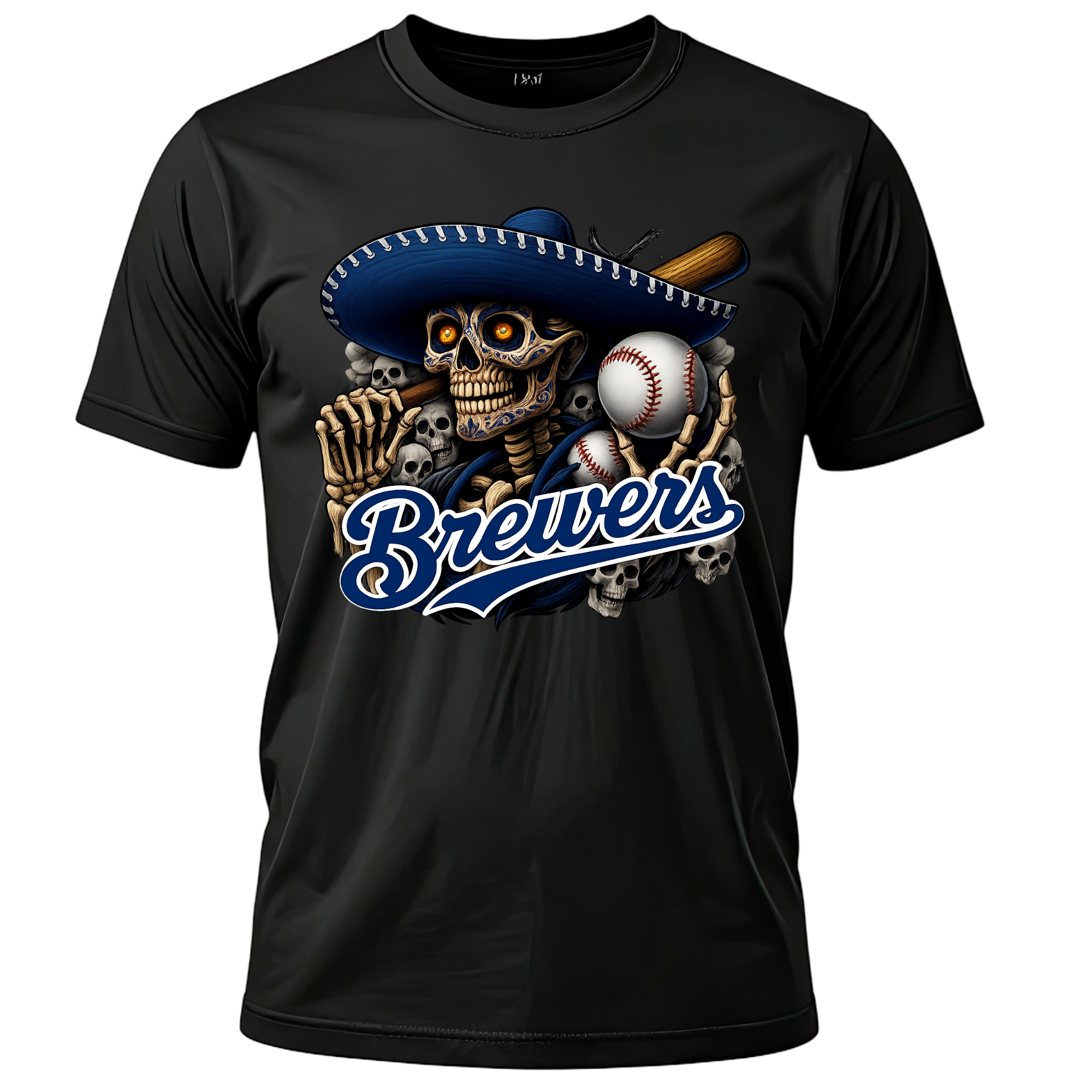 Milwaukee Brewers Skull