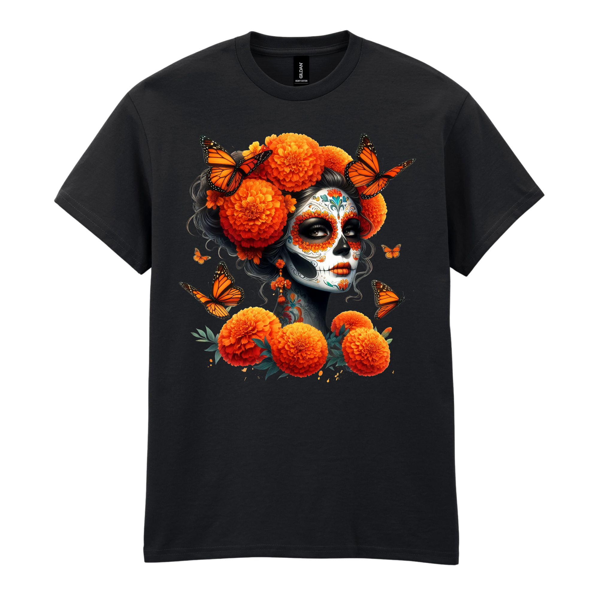 La Catrina con Flores